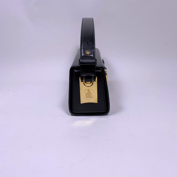 LANVIN Black 'Pencil Bag' in Calf - Picture 3 of 14